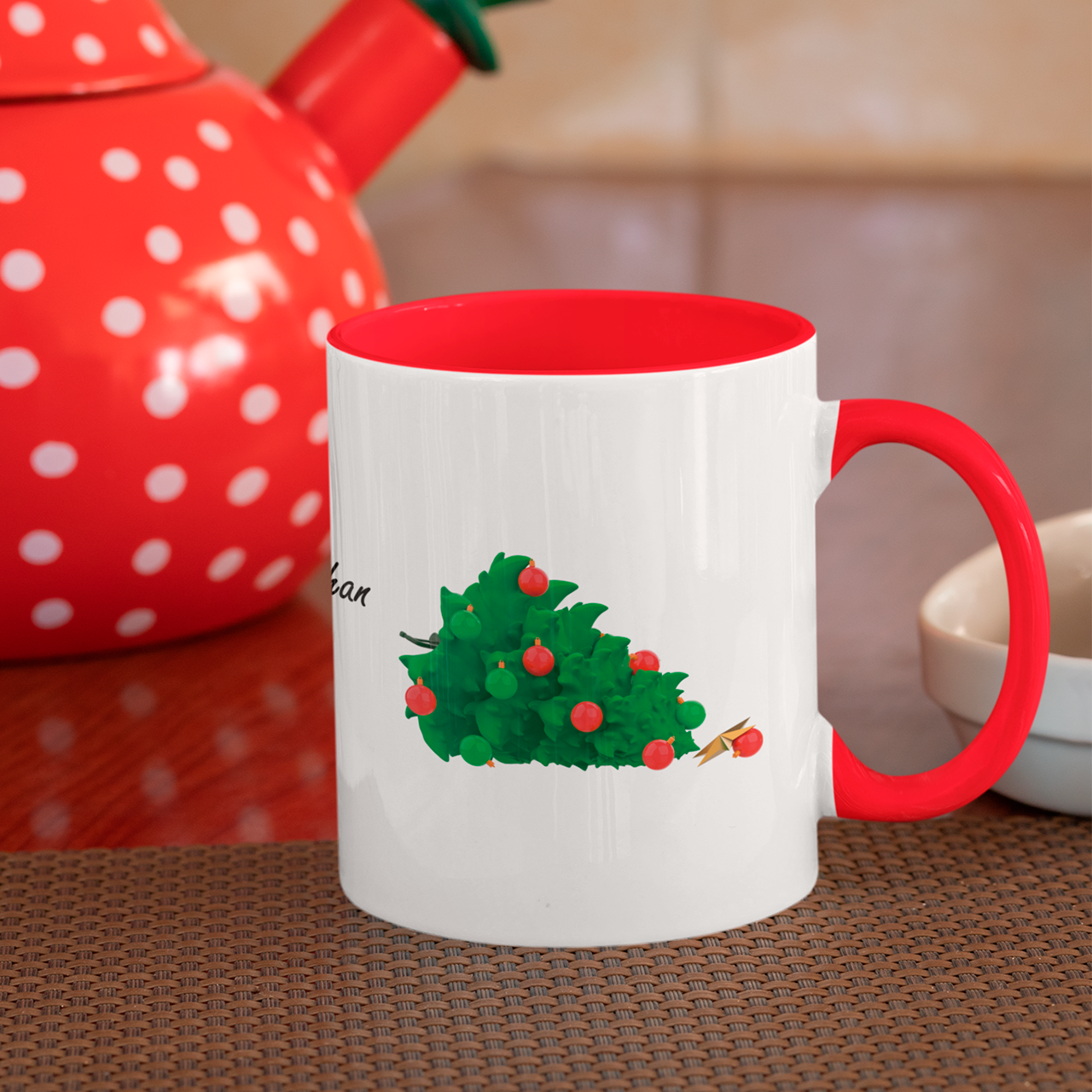 Christmas Cat Mug